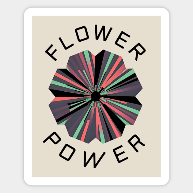 Flower Power Sticker by CreativeSage